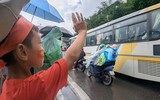 Lực lượng Công an Hà Nội vào vị trí: Đảm bảo an ninh, an toàn tuyệt đối cho sự kiện A80 
