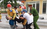 Tuyên truyền an toàn phòng cháy cho người dân thông qua tình huống cháy giả định
