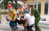 Tuyên truyền an toàn phòng cháy cho người dân thông qua tình huống cháy giả định