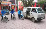 Công an huyện Đông Anh tập trung cao độ, ứng trực phòng ngừa Covid-19 tại các điểm công cộng