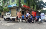 Công an huyện Đông Anh tập trung cao độ, ứng trực phòng ngừa Covid-19 tại các điểm công cộng