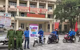 Công an huyện Đông Anh tập trung cao độ, ứng trực phòng ngừa Covid-19 tại các điểm công cộng