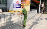Kiểm soát chặt chẽ, đảm bảo an ninh trật tự tại điểm phong tỏa Bệnh viện K