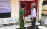 Những hình ảnh đảm bảo công tác an toàn phòng cháy cận kề ngày bầu cử
