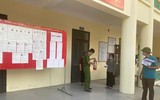 Những hình ảnh đảm bảo công tác an toàn phòng cháy cận kề ngày bầu cử