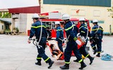 Những hình ảnh đảm bảo công tác an toàn phòng cháy cận kề ngày bầu cử