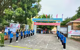 Lực lượng Công an đảm bảo ANTT, kiểm soát chặt dịch Covid-19 tại điểm thi
