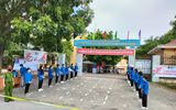Lực lượng Công an đảm bảo ANTT, kiểm soát chặt dịch Covid-19 tại điểm thi
