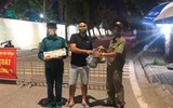 Hình ảnh về đêm ở chốt làm nhiệm vụ phòng chống Covid-19 