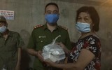 Hình ảnh về đêm ở chốt làm nhiệm vụ phòng chống Covid-19 