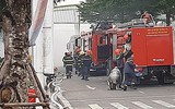 Tình huống giả định xảy ra cháy, nổ ở nơi đông người tại huyện Thanh Trì