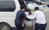 Tiếp cận tòa nhà bằng xe chuyên dụng, cứu người trong tình huống cháy giả định ở căn hộ Vinhomes Symphony