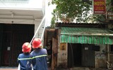 Cháy lớn tại ngôi nhà 5 tầng ở quận Thanh Xuân