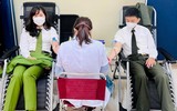 Tuổi trẻ Công an quận Tây Hồ nhiệt tình hưởng ứng ngày hội 