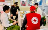Tuổi trẻ Công an quận Tây Hồ nhiệt tình hưởng ứng ngày hội 