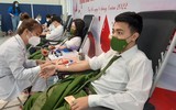 Tuổi trẻ Công an quận Tây Hồ nhiệt tình hưởng ứng ngày hội 