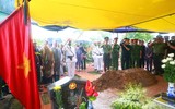 Xúc động tiễn biệt Thượng úy Đỗ Đức Việt về nơi an nghỉ cuối cùng