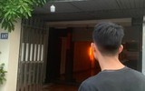 Cận cảnh kho chứa đồ bị cháy tại huyện Đông Anh