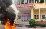 Kiểm tra công tác sẵn sàng ứng phó hỏa hoạn qua diễn tập phòng cháy