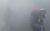 Diễn tập chữa cháy, cứu hộ quy mô tại làng miến lớn nhất Hà Nội
