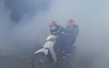 Diễn tập chữa cháy, cứu hộ quy mô tại làng miến lớn nhất Hà Nội