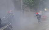 Diễn tập chữa cháy, cứu hộ quy mô tại làng miến lớn nhất Hà Nội