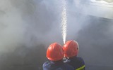 Diễn tập chữa cháy, cứu hộ quy mô tại làng miến lớn nhất Hà Nội