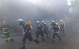 Diễn tập chữa cháy, cứu hộ quy mô tại làng miến lớn nhất Hà Nội