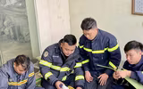  Hình ảnh sẵn sàng đón xuân của lính cứu hoả Công an quận Long Biên