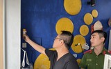 Xuất hiện những tiêu lệnh đỏ ấn tượng tại khu dân cư