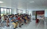 Phối hợp xử lý sự cố cháy giả định tại chung cư An Quý Hưng Riverside
