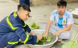 Sắc xuân mới ở đơn vị phòng cháy, chữa cháy quận Cầu Giấy