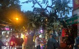Công an phường Tây Hồ kịp thời xử lý sự cố ảnh hưởng đến giao thông sau mưa giông