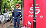 Hình ảnh khí thế làm nhiệm vụ của lực lược Công an Hà Nội trước giờ bảo đảm an ninh Chương trình hợp luyện lần 1 sự kiện A80