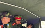 Hình ảnh đẹp về chiến sỹ Công an Thủ đô đảm bảo ANTT trong buổi sơ duyệt sự kiện A80