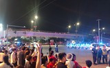 Hình ảnh đẹp về chiến sỹ Công an Thủ đô đảm bảo ANTT trong buổi sơ duyệt sự kiện A80
