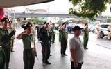 Hình ảnh lễ tổng duyệt sự kiện A80 trong không khí hân hoan, trang nghiêm