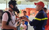 Trải nghiệm, thực hành chữa cháy, cứu nạn tại triển lãm “Công an nhân dân - 80 năm vì An ninh Tổ quốc, vì hạnh phúc nhân dân”