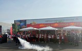Trải nghiệm, thực hành chữa cháy, cứu nạn tại triển lãm “Công an nhân dân - 80 năm vì An ninh Tổ quốc, vì hạnh phúc nhân dân”
