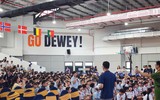 Diễn tập phương án chữa cháy, cứu nạn, cứu hộ tại Trường Tiểu học, Trung học cơ sở và Trung học phổ thông Dewey Ocean Park
