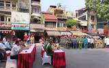 Tập huấn phòng cháy tại khu vực chợ Đồng Xuân
