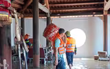 Đội chữa cháy và cứu nạn, cứu hộ khu vực số 20 dốc sức cứu dân trong vùng ngập 