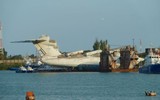 [ẢNH] Hình ảnh cực hiếm bên trong ‘Quái vật biển Caspian’ đáng sợ nhất của Nga