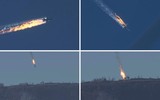 [ẢNH] Thổ Nhĩ Kỳ bắn rơi máy bay Nga nghi là Su-24 gần biên giới Syria