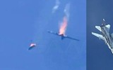 [ẢNH] Thổ Nhĩ Kỳ bắn rơi máy bay Nga nghi là Su-24 gần biên giới Syria