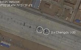 [ẢNH] Trung Quốc bí mật đưa J-20 áp sát biên giới quyết đấu Rafale Ấn Độ