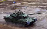 [ẢNH] T-80BVM ‘trình diễn thảm họa’ tại Army-2020 khi tên lửa không thể bắn trúng mục tiêu
