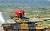 [ẢNH] Nguyên nhân bất ngờ khiến đội tuyển xe tăng Việt Nam mất vị trí dẫn đầu