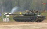 [ẢNH] T-80BVM ‘trình diễn thảm họa’ tại Army-2020 khi tên lửa không thể bắn trúng mục tiêu