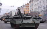 [ẢNH] T-80BVM ‘trình diễn thảm họa’ tại Army-2020 khi tên lửa không thể bắn trúng mục tiêu